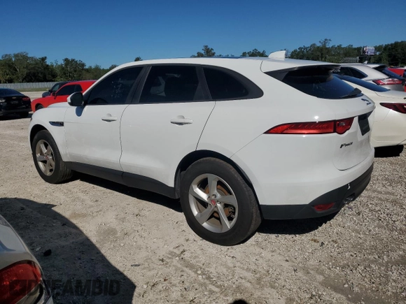 2018 Jaguar F-Pace 20d Premium with VIN SADCJ2FN2JA298995, listed as a Copart auction lot 80926354 with 87,901 mi miles and Clean Title. Bid and sale history available at DreamBid. Image 2.