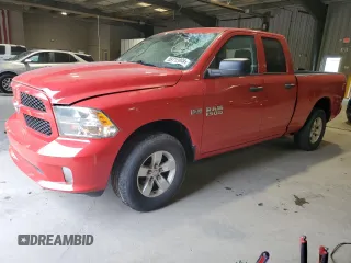 2018 Ram 1500 Express z VIN 1C6RR7FT0JS140554, wystawiony jako Copart lot #59713805 z przebiegiem 17 945 mil mil oraz Szkoda całkowita • Salvage title. Historia ofert i sprzedaży dostępna na DreamBid. Obrazek 1.