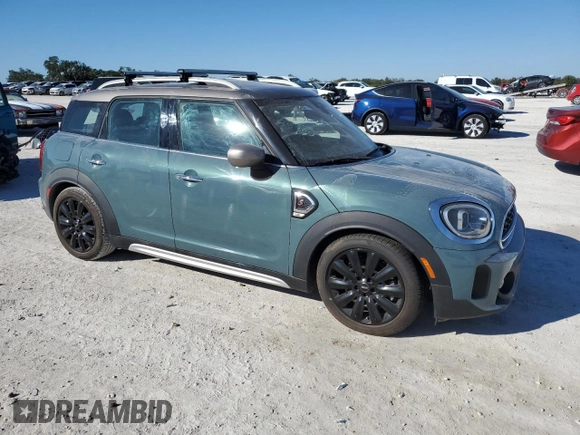 2022 MINI Countryman Cooper S with VIN WMZ53BR08N3N86450, listed as a Copart auction lot 83479554 with Not provided miles and Salvage title. Bid and sale history available at DreamBid. Image 4.