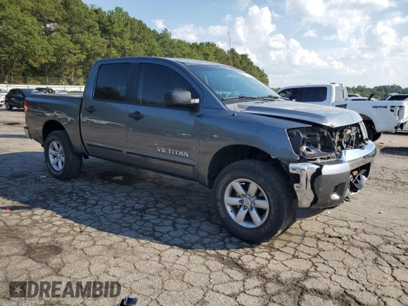 2013 Nissan Titan S with VIN 1N6AA0EJ5DN309178, listed as a Copart auction lot 72316034 with 164,238 mi miles and Salvage Title. Bid and sale history available at carsss.com. Image 4.