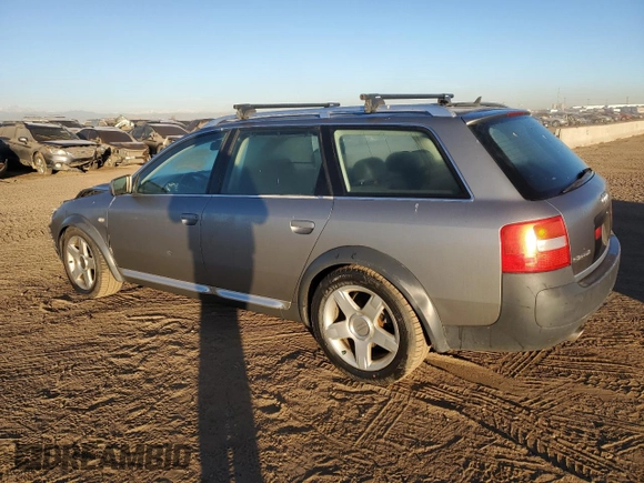 2005 Audi allroad A6 V8 with VIN WA1YD64BX5N006740, listed as a Copart auction lot 85575884 with 156,730 mi miles and Salvage Title. Bid and sale history available at DreamBid. Image 2.