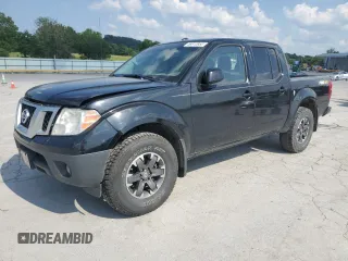 2017 Nissan Frontier Pro-4X with VIN 1N6DD0EV4HN754380, listed as a Copart auction lot 58810955 with 95,325 mi miles and Salvage title. Bid and sale history available at DreamBid. Image 1.
