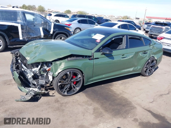 2023 Audi S5 Sportback Premium Plus z VIN WAUB4CF56PA007375, wystawiony jako IAAI lot #41630832 z przebiegiem 23 668 mil mil oraz . Historia ofert i sprzedaży dostępna na DreamBid. Obrazek 6.