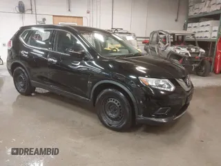 2015 Nissan Rogue S with VIN KNMAT2MV6FP535329, listed as a IAAI auction lot 41687171 with 103,288 mi miles. Bid and sale history available at carsss.com. Image 1.