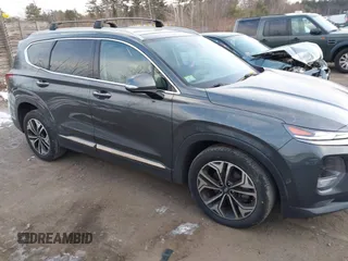 2020 Hyundai Santa Fe Limited with VIN 5NMS5CAA9LH257732, listed as a IAAI auction lot 41303693 with 112,026 mi miles. Bid and sale history available at carsss.com. Image 13.