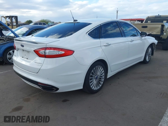 2015 Ford Fusion Titanium with VIN 3FA6P0K92FR254230, listed as a IAAI auction lot 41778494 with 199,944 mi miles. Bid and sale history available at carsss.com. Image 4.