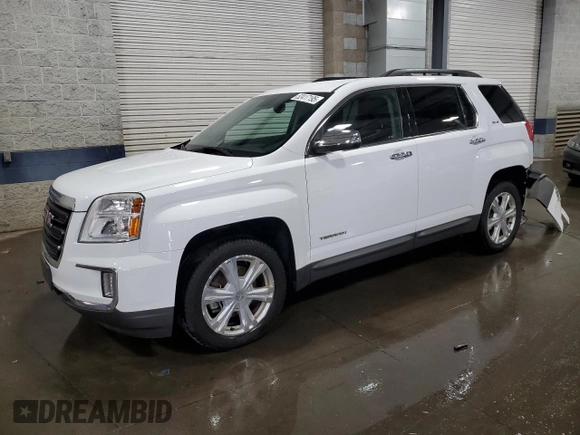 2016 GMC Terrain SLE with VIN 2GKFLTE31G6184036, listed as a Copart auction lot 52417195 with 124,704 mi miles and Salvage Title. Bid and sale history available at DreamBid. Image 1.