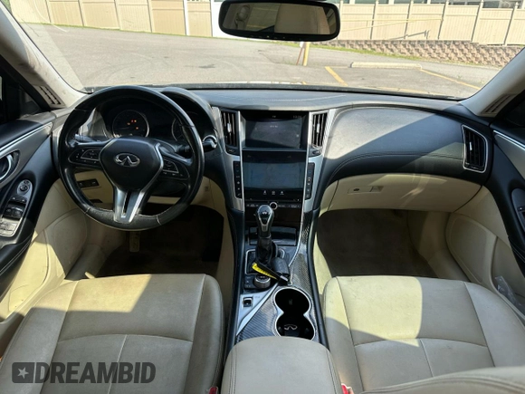 2020 Infiniti Q50 Luxe z VIN JN1EV7AP9LM200046, wystawiony jako Copart lot #65166585 z przebiegiem 78 173 mil mil oraz Czysty tytuł • Clean title. Historia ofert i sprzedaży dostępna na DreamBid. Obrazek 7.