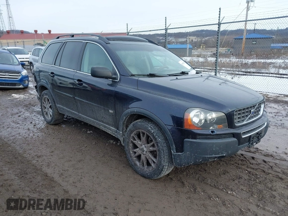2006 Volvo XC90 4.4L V8 with VIN YV4CZ852861302731, listed as a IAAI auction lot 41405139 with 0 mi miles. Bid and sale history available at carsss.com. Image 1.