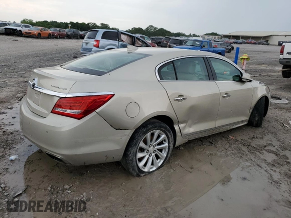 2015 Buick LaCrosse Leather with VIN 1G4GB5G3XFF198822, listed as a Copart auction lot 56388614 with 81,320 mi miles and Salvage Title. Bid and sale history available at carsss.com. Image 3.