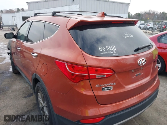 2014 Hyundai Santa Fe Sport with VIN 5XYZU3LB7EG175356, listed as a IAAI auction lot 41790664 with 1 mi miles. Bid and sale history available at carsss.com. Image 3.