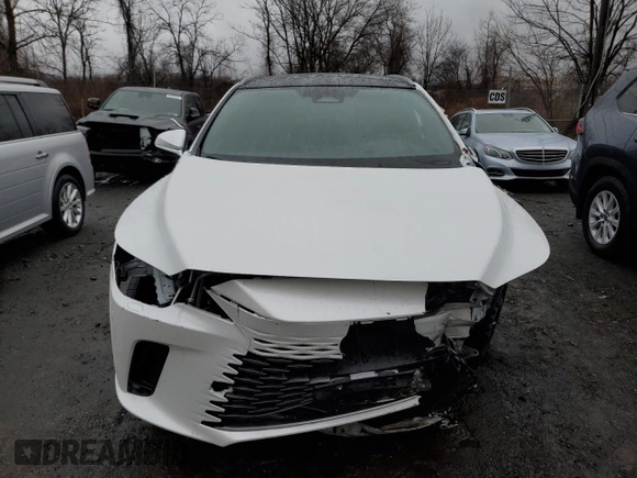 2024 Lexus RX with VIN JTJCJMGA9R2015210, listed as a Copart auction lot 49382125 with Not Provided miles and Salvage Title. Bid and sale history available at carsss.com. Image 5.