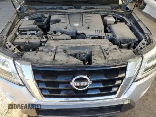 2021 Nissan Armada SL with VIN JN8AY2BA3M9373974, listed as a Copart auction lot 80250994 with 80,141 mi miles and Salvage Title. Bid and sale history available at carsss.com. Image 12.