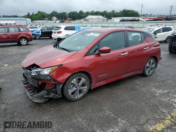 2018 Nissan LEAF SL с VIN 1N4AZ1CP1JC311581, выставлен на аукционе Copart как лот 61968815 с пробегом 79 794 миль миль и Списание • Salvage title. История ставок и продаж доступна на DreamBid. Изображение 1.