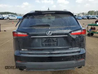 2017 Lexus NX with VIN JTJYARBZ6H2066520, listed as a Copart auction lot 49234295 with 0 mi miles and Salvage Title. Bid and sale history available at carsss.com. Image 6.