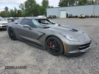 2015 Chevrolet Corvette 2LT with VIN 1G1YD2D79F5102718, listed as a Copart auction lot 70879204 with 85,080 mi miles and Salvage Title. Bid and sale history available at carsss.com. Image 4.
