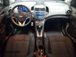 2014 Chevrolet Sonic LT with VIN 1G1JC6SH6E4239708, listed as a Copart auction lot 85530104 with 123,912 mi miles and Salvage Title. Bid and sale history available at carsss.com. Image 8.