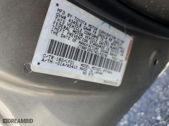 1998 Lexus ES 300 Luxury Sport Sdn with VIN JT8BF28G7W0142096, listed as a Copart auction lot 44586765 with 214,025 mi miles and Salvage Title. Bid and sale history available at carsss.com. Image 12.