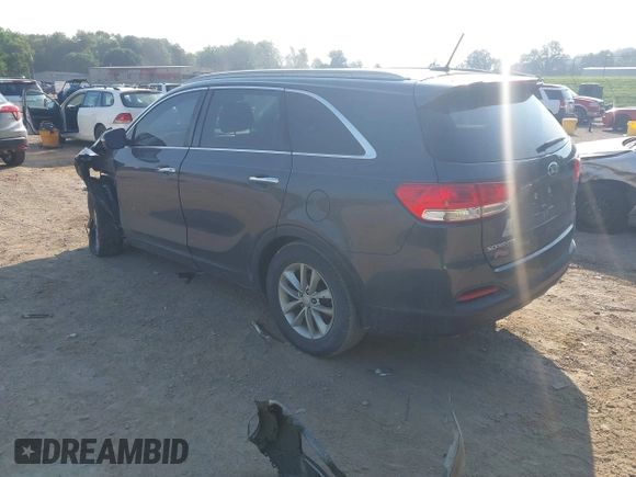 2017 Kia Sorento LX with VIN 5XYPG4A56HG224388, listed as a IAAI auction lot 42503910 with 123,148 mi miles and . Bid and sale history available at DreamBid. Image 3.