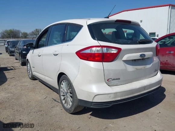 2015 Ford C-Max Hybrid SEL with VIN 1FADP5BU8FL104632, listed as a IAAI auction lot 41780808 with 196,673 mi miles. Bid and sale history available at carsss.com. Image 3.