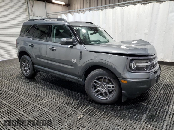 2025 Ford Bronco Sport Big Bend with VIN 3FMCR9BNXSRE35591, listed as a Copart auction lot 62601735 with 8,815 mi miles and Clean title. Bid and sale history available at DreamBid. Image 4.