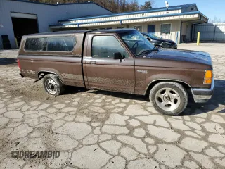 1991 Ford Ranger Splash with VIN 1FTCR10X2MTA32992, listed as a Copart auction lot 85140474 with 17,253 mi miles and Salvage Title. Bid and sale history available at DreamBid. Image 4.