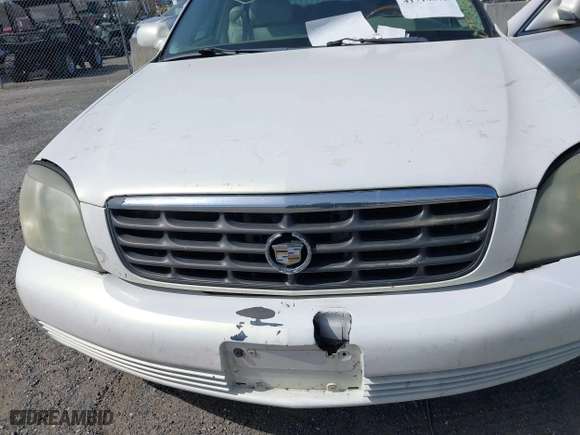 2005 Cadillac DeVille DHS with VIN 1G6KE57Y05U255088, listed as a IAAI auction lot 41714372 with 1 mi miles. Bid and sale history available at carsss.com. Image 6.