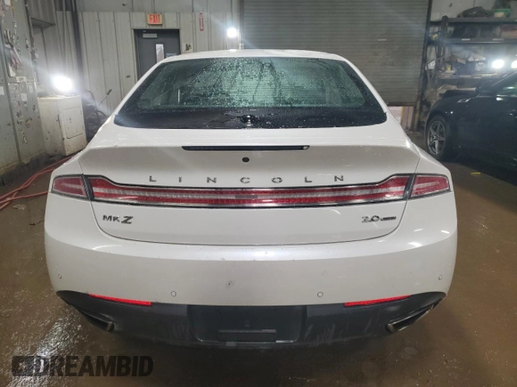 2016 Lincoln MKZ with VIN 3LN6L2G9XGR607952, listed as a Copart auction lot 49323985 with 139,202 mi miles and Salvage Title. Bid and sale history available at carsss.com. Image 6.