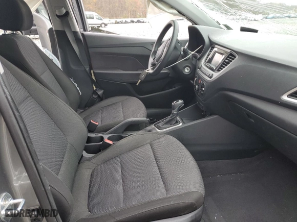 2022 Hyundai Accent SE with VIN 3KPC24A69NE156232, listed as a Copart auction lot 52486335 with 115,873 mi miles and Salvage Title. Bid and sale history available at carsss.com. Image 7.