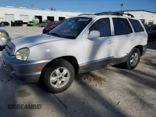 2005 Hyundai Santa Fe GLS with VIN KM8SC13D45U906507, listed as a Copart auction lot 77282394 with 144,535 mi miles and Clean Title. Bid and sale history available at carsss.com. Image 1.