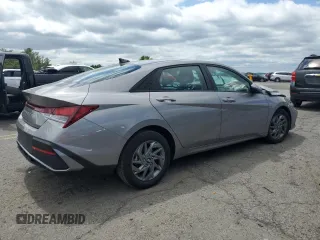 2024 Hyundai Elantra SEL with VIN KMHLM4DG9RU732564, listed as a Copart auction lot 56795735 with 6,999 mi miles and Salvage title. Bid and sale history available at DreamBid. Image 3.