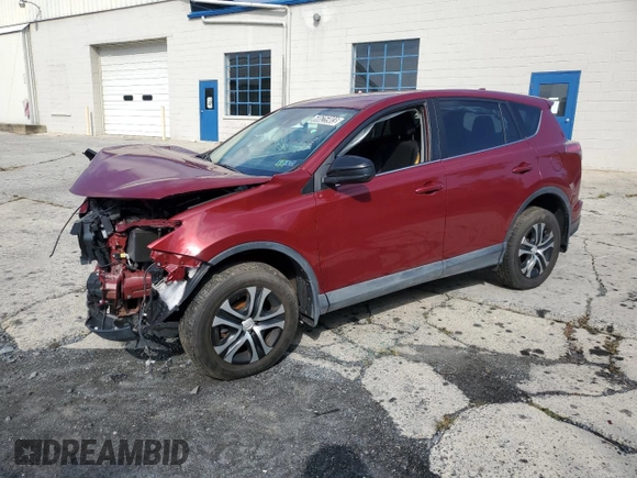 2018 Toyota RAV4 LE z VIN 2T3BFREV6JW787534, wystawiony jako Copart lot #68625903 z przebiegiem 34 752 mil mil oraz Szkoda całkowita • Salvage title. Historia ofert i sprzedaży dostępna na DreamBid. Obrazek 1.