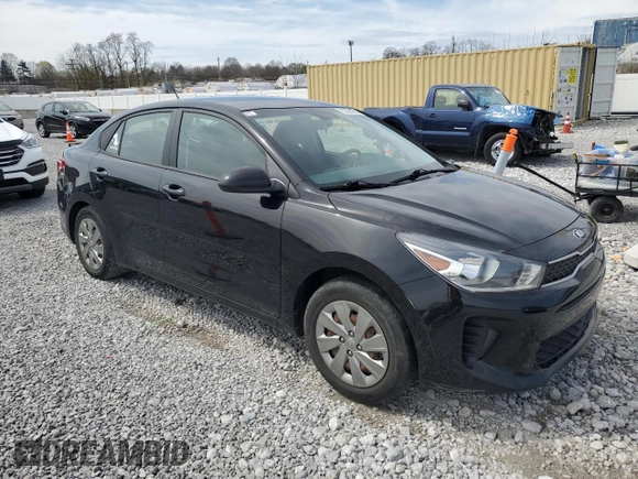 2020 Kia Rio S with VIN 3KPA24AD6LE337842, listed as a Copart auction lot 52364975 with 26,803 mi miles and Salvage Title. Bid and sale history available at DreamBid. Image 4.