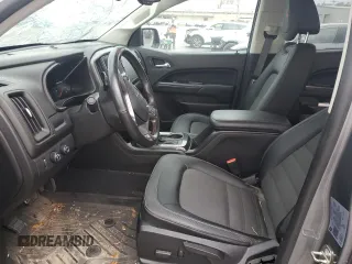 2021 GMC Canyon 4WD AT4 w/Leather with VIN 1GTG6FEN4M1116175, listed as a Copart auction lot 83679894 with 33,646 mi miles and Salvage Title. Bid and sale history available at carsss.com. Image 7.