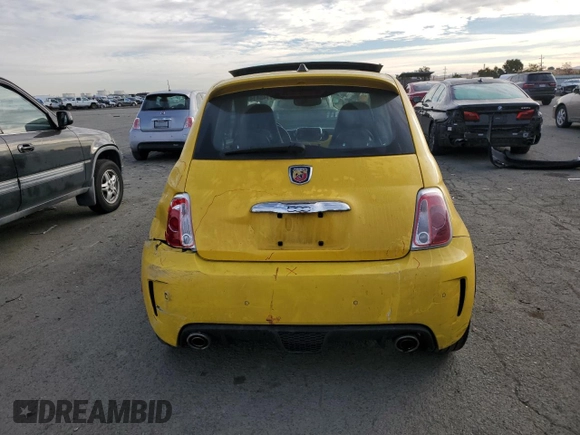 2017 FIAT 500 Abarth z VIN 3C3CFFFH3HT675355, wystawiony jako Copart lot #81145414 z przebiegiem 45 491 mil mil oraz Szkoda całkowita • Salvage title. Historia ofert i sprzedaży dostępna na DreamBid. Obrazek 6.