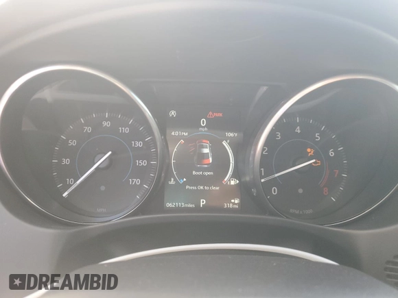 2018 Jaguar XE 25t Premium with VIN SAJAD4FX6JCP25317, listed as a Copart auction lot 51211575 with 62,113 mi miles and Salvage Title. Bid and sale history available at carsss.com. Image 9.