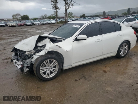 2012 Infiniti G37 Sedan Journey with VIN JN1CV6AP2CM933850, listed as a Copart auction lot 51607495 with 123,891 mi miles and Salvage Title. Bid and sale history available at carsss.com. Image 1.