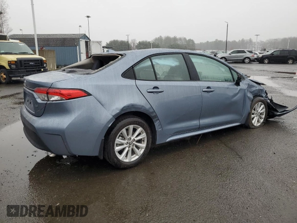2024 Toyota Corolla LE with VIN 5YFB4MDE7RP112243, listed as a Copart auction lot 51644525 with 6,021 mi miles and Salvage Title. Bid and sale history available at carsss.com. Image 3.