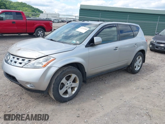 2003 Nissan Murano SE z VIN JN8AZ08W43W214000, wystawiony jako IAAI lot #42274384 z przebiegiem 98 927 mil mil oraz . Historia ofert i sprzedaży dostępna na DreamBid. Obrazek 2.