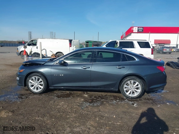 2019 Chevrolet Malibu LT with VIN 1G1ZD5ST2KF135053, listed as a IAAI auction lot 41867343 with 76,006 mi miles. Bid and sale history available at carsss.com. Image 14.