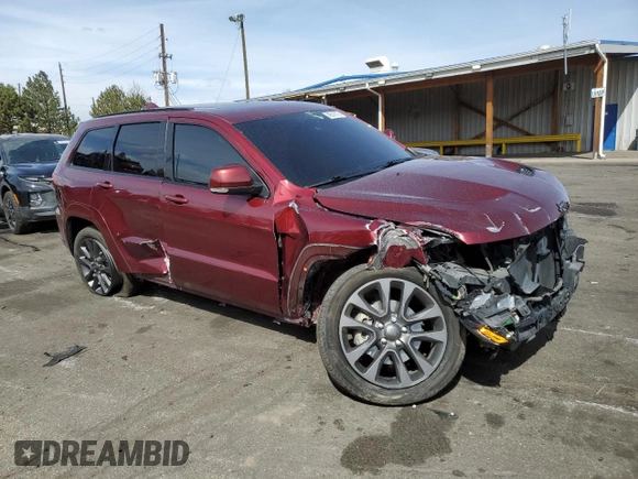 2019 Jeep Grand Cherokee High Altitude with VIN 1C4RJFCG8KC590613, listed as a Copart auction lot 49510195 with 83,880 mi miles and Salvage title. Bid and sale history available at DreamBid. Image 4.