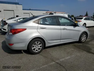 2014 Hyundai Accent GLS with VIN KMHCT4AE5EU621011, listed as a Copart auction lot 53577135 with 157,172 mi miles and Clean Title. Bid and sale history available at carsss.com. Image 3.