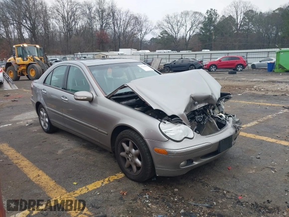 2003 Mercedes-Benz C 320 with VIN WDBRF64J23F400346, listed as a IAAI auction lot 41206060 with 150,565 mi miles and . Bid and sale history available at DreamBid. Image 1.