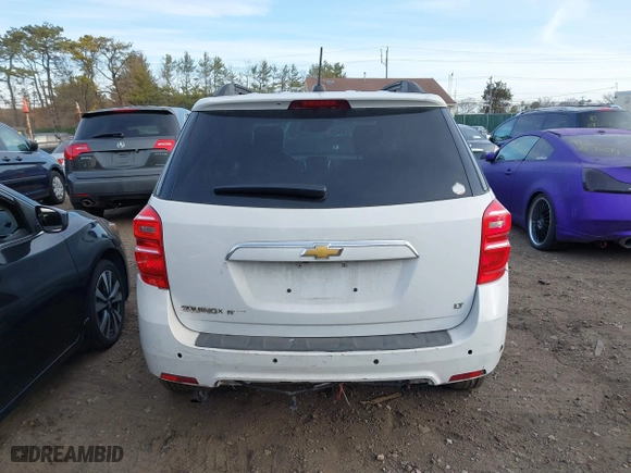 2017 Chevrolet Equinox LT with VIN 2GNFLFEK1H6207831, listed as a IAAI auction lot 41784528 with 999,999 mi miles. Bid and sale history available at carsss.com. Image 15.
