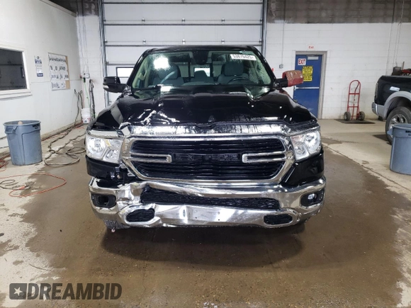 2019 Ram 1500 Big Horn/Lone Star with VIN 1C6SRFFTXKN695717, listed as a Copart auction lot 53876425 with 96,739 mi miles and Clean Title. Bid and sale history available at carsss.com. Image 5.