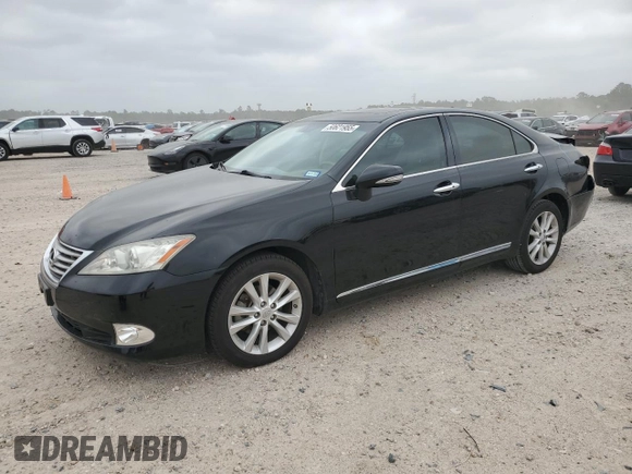 2012 Lexus ES with VIN JTHBK1EG7C2489597, listed as a Copart auction lot 50621955 with 91,226 mi miles and Salvage Title. Bid and sale history available at carsss.com. Image 1.