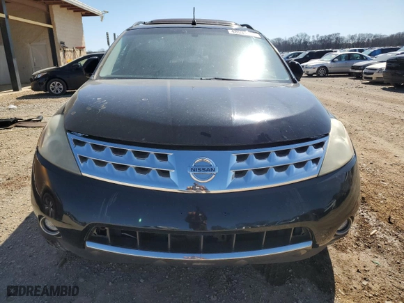 2007 Nissan Murano SL with VIN JN8AZ08W57W637917, listed as a Copart auction lot 48538765 with 223,653 mi miles and Salvage Title. Bid and sale history available at carsss.com. Image 5.