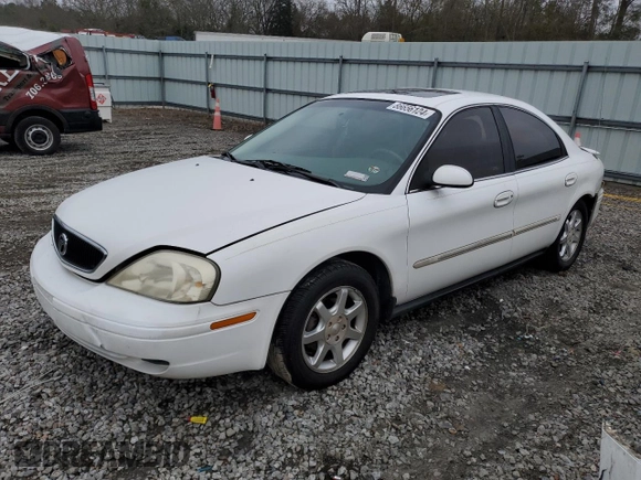 2000 Mercury Sable with VIN 1MEFM53U3YA617844, listed as a Copart auction lot 86656124 with 160,318 mi miles and Salvage title. Bid and sale history available at DreamBid. Image 1.