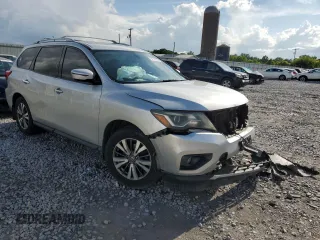 2017 Nissan Pathfinder SL with VIN 5N1DR2MNXHC675899, listed as a Copart auction lot 59728355 with 145,402 mi miles and Salvage title. Bid and sale history available at DreamBid. Image 4.