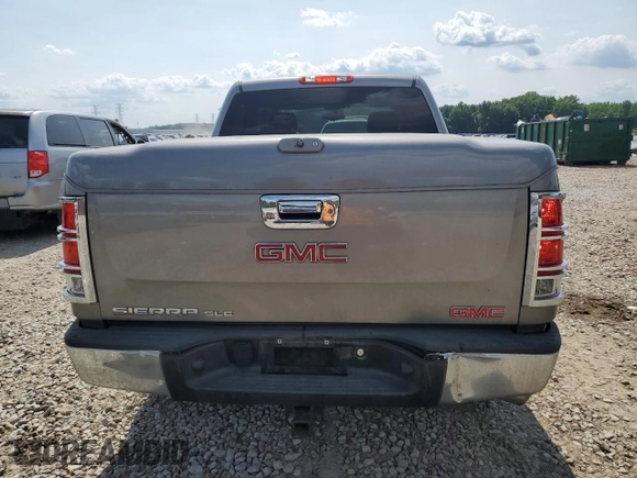 2012 GMC Sierra 1500 SLE with VIN 3GTP1VE03CG200968, listed as a Copart auction lot 59004735 with 146,777 mi miles and Salvage title. Bid and sale history available at DreamBid. Image 6.
